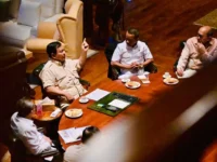 BPMI Setpres, Presiden Prabowo Subianto mengadakan rapat secara maraton bersama sejumlah Menteri Kabinet Merah Putih di kediaman pribadinya di Hambalang, Rabu (20/8/2025).