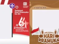 85 Link Twibbon Hari Pramuka 2025 Paling Terbaru dan Gratis.