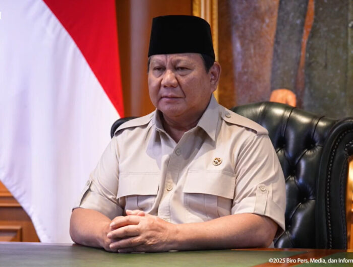 Sumber Foto : Biro Pers, Media, dan Informasi Sekretariat Presiden, Presiden RI Prabowo Subianto menyampaikan pernyataan resmi terkait tragedi meninggalnya pengemudi ojol Affan Kurniawan saat aksi demonstrasi di Jakarta, Jumat (29/8/2025).