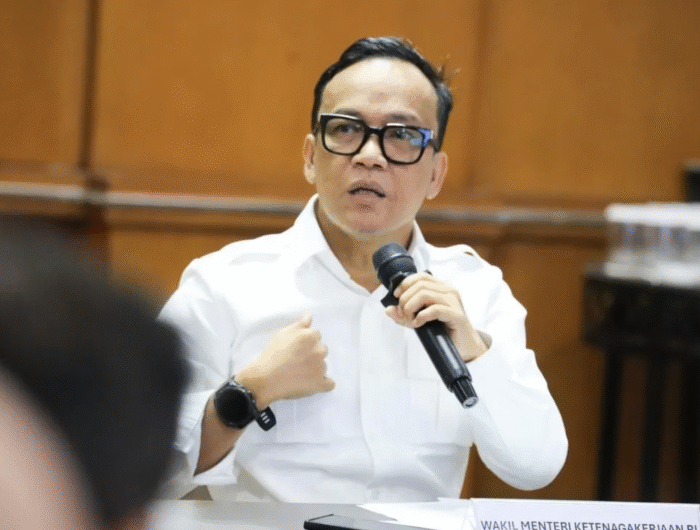 Sumber Foto: JawaPos, KPK OTT Immanuel Ebenezer Wakil Menteri Ketenagakerjaan.