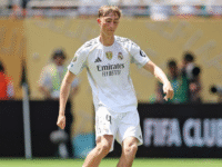 Istimewa: Dean Huijsen main penuh saat Real Madrid menang 1-0 atas Osasuna di jornada pertama Liga Spanyol musim 2025/2026.