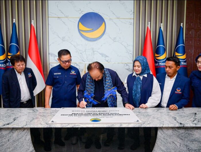Surya Paloh Resmikan Kantor DPW NasDem Sulsel sebagai Percontohan di Seluruh Indonesia