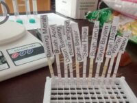 Sumber Foto : Humas Pemprov, Sejumlah rapid test kit digunakan untuk memeriksa sampel pangan segar di Kabupaten Polewali Mandar, Sulawesi Barat. Uji dilakukan Dinas Ketahanan Pangan Sulbar terhadap 13 jenis bahan pangan, Jumat (29/8/2025).