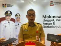 Sumber Foto : Humas Pemkot, Sekretaris Daerah Kota Makassar, Andi Zulkifly, memberikan keterangan kepada aawak media terkait proses seleksi jabatan eselon II yang memasuki tahap akhir di Balai Kota Makassar. Rabu (3/9/2025).